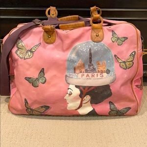 Ashley Longshore x Anthropologie Audrey weekender